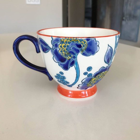 🛍 2 for $25! 🛍 Abbott Collection - 12oz Stoneware Mug w Ornate Pattern - Picture 4 of 7